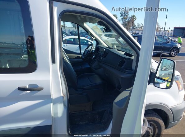 1FTBW3X8XMKA60690 2021 FORD TRANSIT-350 White Вид салону спереду