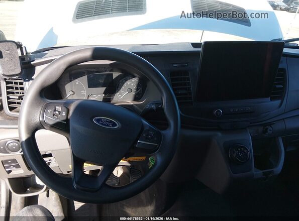 1FTBW3XK9NKA22493 2022 FORD E-TRANSIT-350 CARGO VAN White Widok tylnych siedzeń