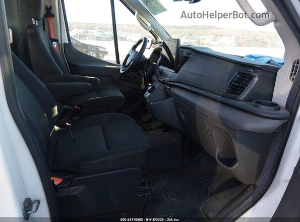 1FTBW3XK9NKA22493 2022 FORD E-TRANSIT-350 CARGO VAN White Widok wnętrza z przodu