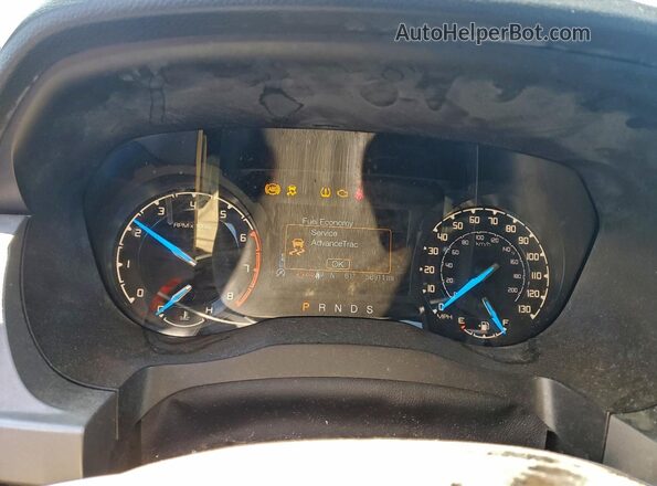 1FTER1EH7LLA84076 2020 FORD RANG Gray Widok zestawu wskaźników