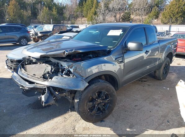 1FTER1EH7NLD18820 2022 FORD RANG Gray Առջևի ձախ երեք քառորդ տեսարան