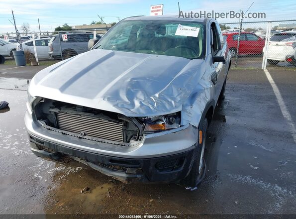 1FTER1EH8LLA59459 2020 FORD RANG Gray Առջևի ձախ երեք քառորդ տեսարան