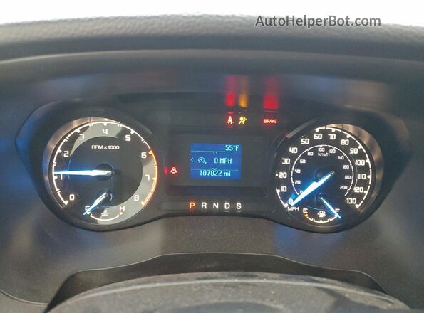 1FTER1FH0LLA07693 2020 FORD RANG Silver Widok zestawu wskaźników