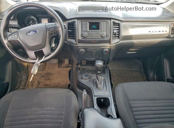 1FTER1FH0LLA07693 2020 FORD RANG Silver Widok deski rozdzielczej