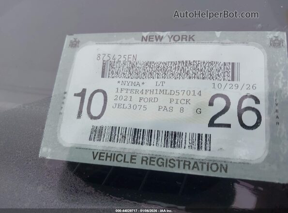 1FTER4FH1MLD57014 2021 FORD RANG Gray 