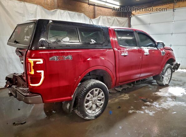 1FTER4FH3LLA54587 2020 FORD RANG Maroon Tył prawy
