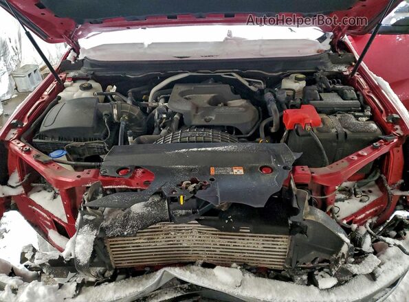 1FTER4FH3LLA54587 2020 FORD RANG Maroon Widok wnętrza z tyłu