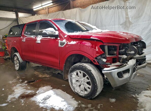 1FTER4FH3LLA54587 2020 FORD RANG Maroon Przód prawy