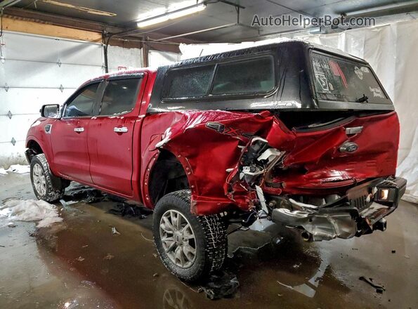 1FTER4FH3LLA54587 2020 FORD RANG Maroon Tył lewy