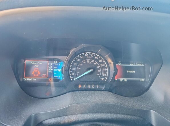 1FTER4FH4LLA79398 2020 FORD RANG White Vista del cuadro de instrumentos