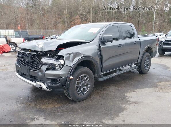 1FTER4GH7RLE16833 2024 FORD RANG Gray Առջևի ձախ երեք քառորդ տեսարան