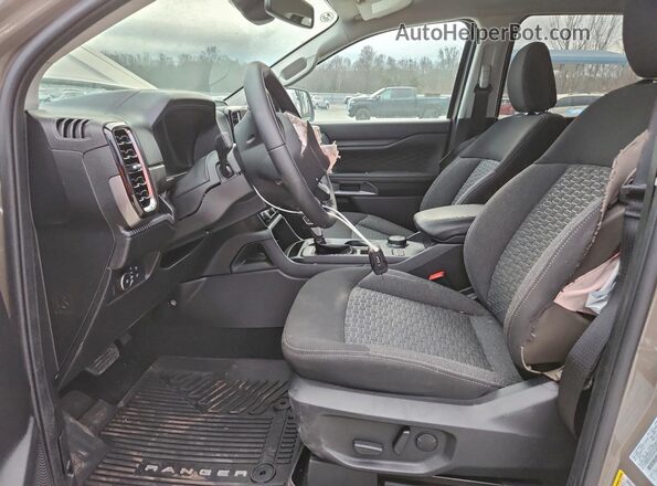 1FTER4HH3SLE00147 2025 FORD RANG Tan წინა სალონის ხედი