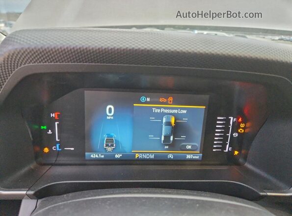 1FTER4HH3SLE00147 2025 FORD RANG Tan ხელსაწყოთა პანელის ხედი