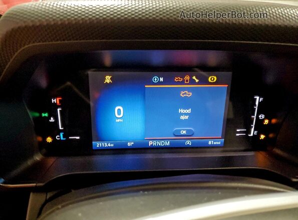 1FTER4HP8SLE20904 2025 FORD RANG Red Instrument cluster view