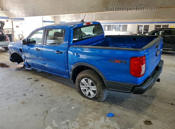 1FTER4PH6SLE23438 2025 FORD RANG Blue Հետևի ձախ