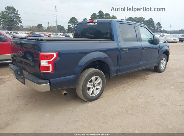 1FTEW1C57LKD77998 2020 FORD F150 Синий Задняя правая четверть