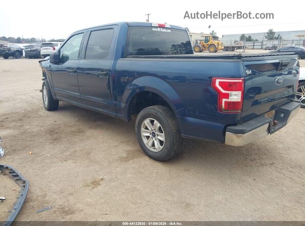 1FTEW1C57LKD77998 2020 FORD F150 Синий Задняя левая четверть