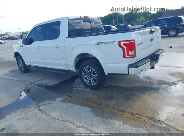 1FTEW1CF6HFB61195 2017 FORD F150 White Հետևի ձախ