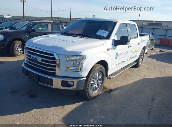 1FTEW1CF7GKF97950 2016 FORD F150 Белый Передняя левая четверть