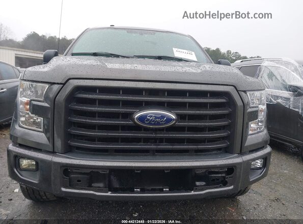 1FTEW1CF8GKF88514 2016 FORD F150 Gray Front view