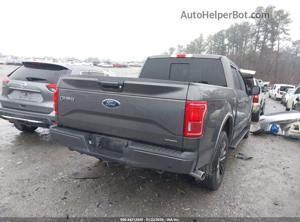 1FTEW1CF8GKF88514 2016 FORD F150 Gray Rear right