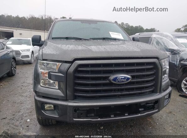 1FTEW1CF8GKF88514 2016 FORD F150 Gray Instrument cluster view