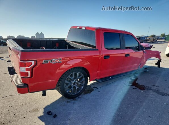 1FTEW1CP0KKE61855 2019 FORD F150 Red 