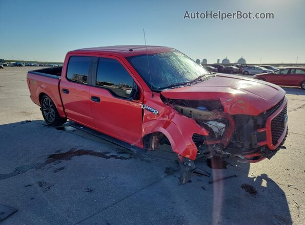 1FTEW1CP0KKE61855 2019 FORD F150 Red 