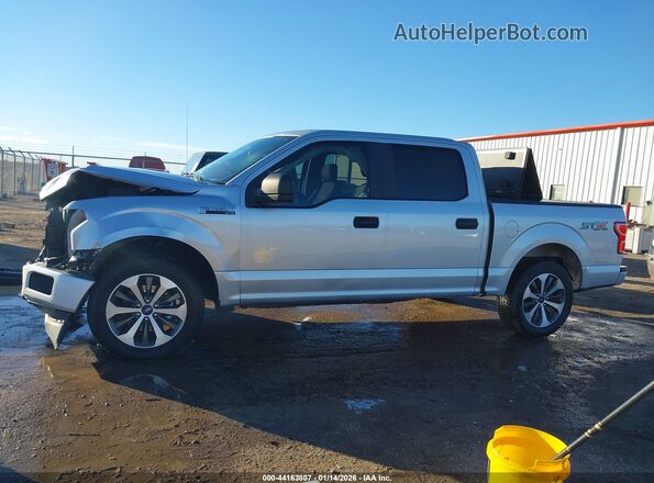 1FTEW1CP7KKC76055 2019 FORD F150 Gray 