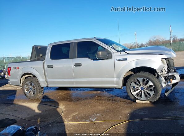 1FTEW1CP7KKC76055 2019 FORD F150 Gray 360 interior view