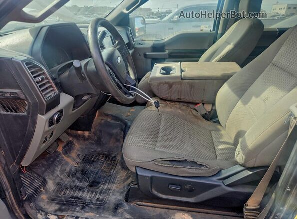 1FTEW1E58LFA86237 2020 FORD F150 Black Widok wnętrza z przodu