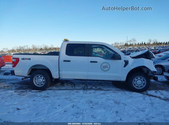 1FTEW1EB6NKE98723 2022 FORD F150 White Սալոնի 360 աստիճան տեսք