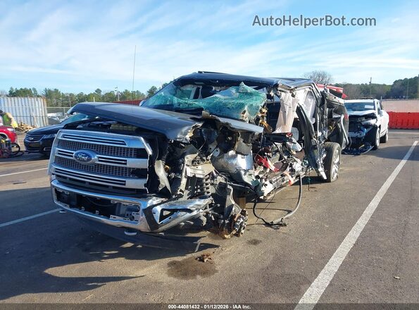 1FTEW1EF2HFB77374 2017 FORD F150 Серый Вид спереди