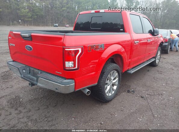 1FTEW1EF8GKF76084 2016 FORD F150 Red Հետևի աջ