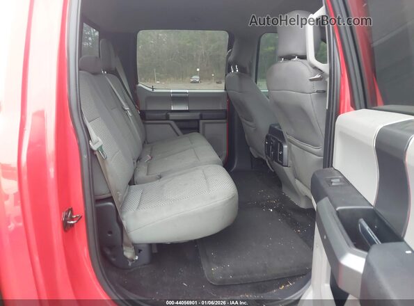 1FTEW1EF8GKF76084 2016 FORD F150 Red VIN կոդի պիտակի տեսք