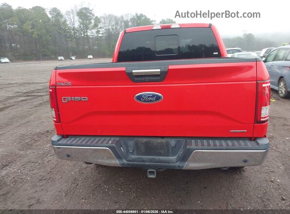 1FTEW1EF8GKF76084 2016 FORD F150 Red 