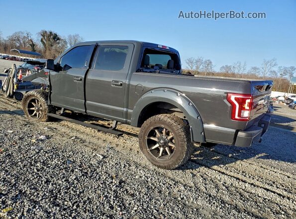 1FTEW1EP1GFC82205 2016 FORD F150 Серый Задняя левая четверть