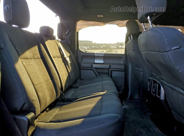 1FTEW1EP1GFC82205 2016 FORD F150 Серый Вид задних сидений