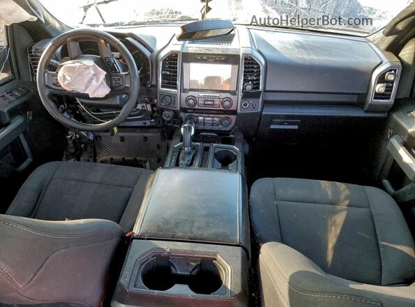 1FTEW1EP1GFC82205 2016 FORD F150 Серый Вид панели приборов
