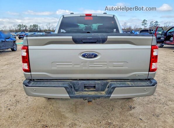 1FTEW1EP2NKE59591 2022 FORD F150 Silver Вид салону спереду