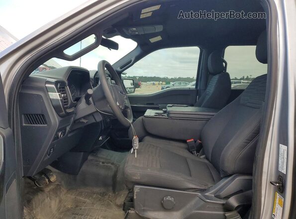 1FTEW1EP2NKE59591 2022 FORD F150 Silver Вид панелі приладів