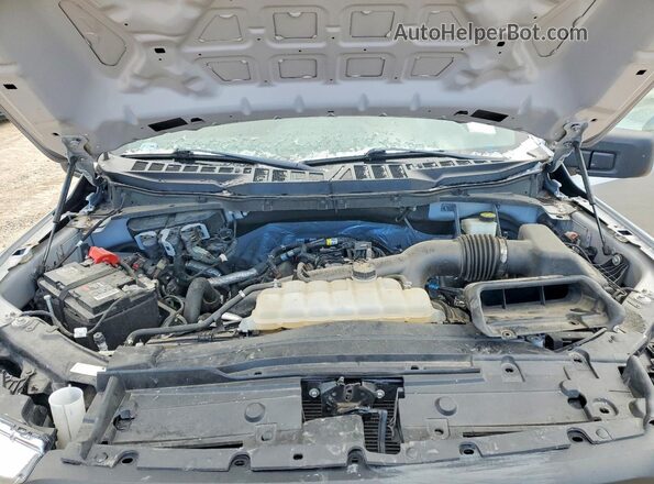 1FTEW1EP2NKE59591 2022 FORD F150 Silver Вид підкапотного простору