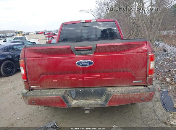 1FTEW1EP4JFC13385 2018 FORD F150 Red 