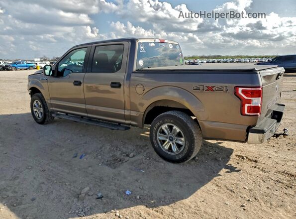 1FTEW1EP5JFC81243 2018 FORD F150 Brown Tył lewy