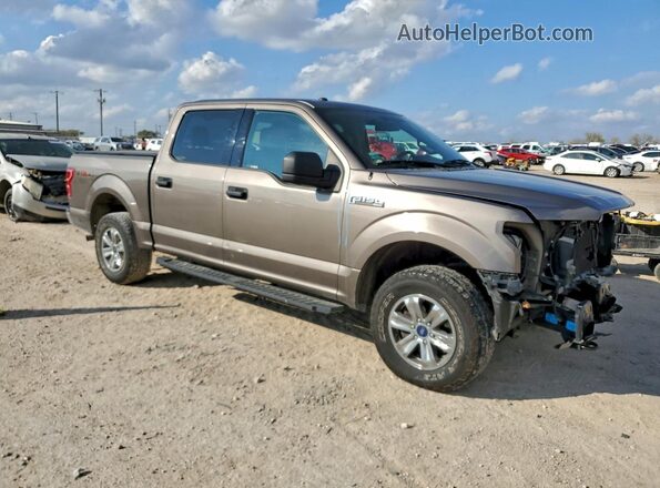 1FTEW1EP5JFC81243 2018 FORD F150 Brown Przód prawy