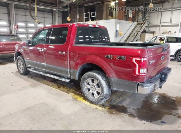 1FTEW1EP7GFA36601 2016 FORD F150 Red Tył lewy