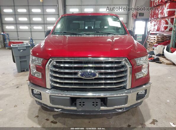 1FTEW1EP7GFA36601 2016 FORD F150 Red Widok zestawu wskaźników