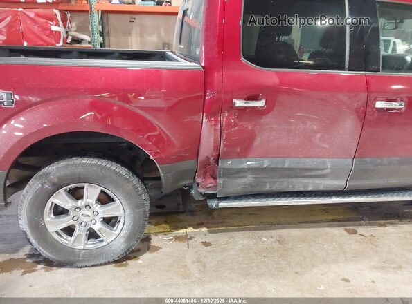 1FTEW1EP7GFA36601 2016 FORD F150 Red Widok z przodu