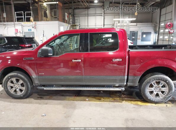 1FTEW1EP7GFA36601 2016 FORD F150 Red Widok wnętrza 360 stopni