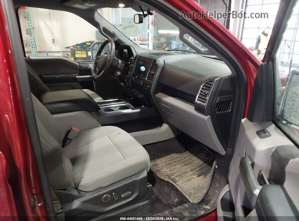 1FTEW1EP7GFA36601 2016 FORD F150 Red Widok wnętrza z przodu